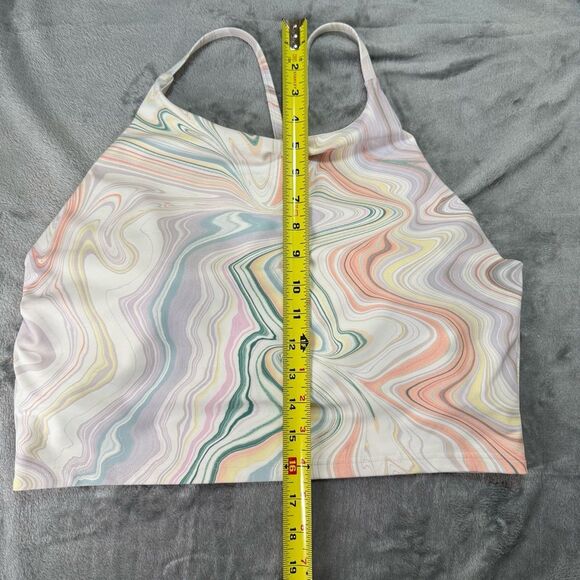 Old Navy Light Support PowerSoft Longline Sports Bra - Picture 6 of 9